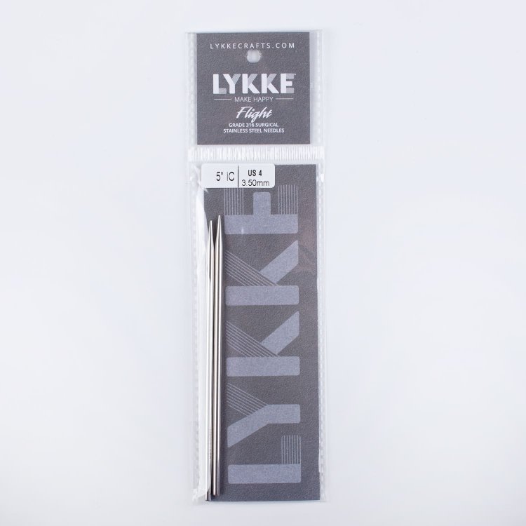 Съёмные стандартные металлические спицы Lykke Flight 3.50 мм 