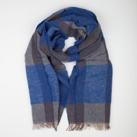 Шарф альпака меринос хлопок PA 40 х 160 см