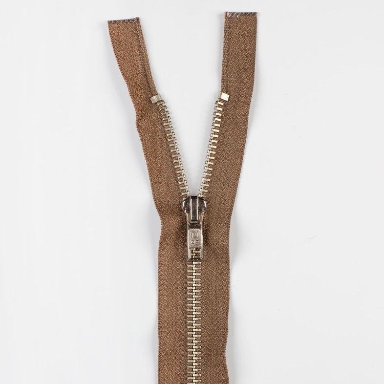 Молния металлическая однозамковая, разъёмная, 70 см, тип 5