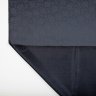 Ткань подкладочная из 100% вискозы, в стиле Etro   тёмно-синий с серым  
