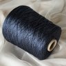 Пряжа Mulberry Seta - шёлк 100% седой тёмно-синий Пряжа Mulberry Seta - шёлк 100% седой тёмно-синий