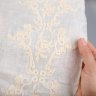 Лён с вышивкой 30 см