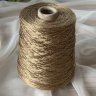 Пряжа Mulberry Seta - шёлк 100% светло-коричневый с зеленым Пряжа Mulberry Seta - шёлк 100% светло-коричневый с зеленым