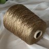 Пряжа Mulberry Seta - шёлк 100% светло-коричневый с зеленым Пряжа Mulberry Seta - шёлк 100% светло-коричневый с зеленым