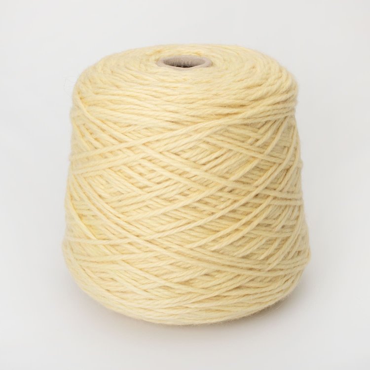 Пряжа Prosper - кид мохер 20%, меринос 80% лимонно-кремовый Пряжа Prosper - кид мохер 20%, меринос 80% лимонно-кремовый