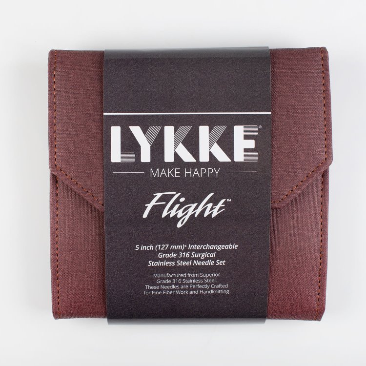 Набор съёмных стандартных спиц 12 см Flight Standard Maroon Lykke 