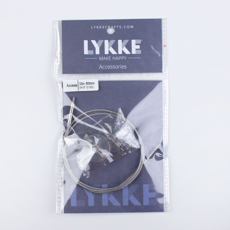 Леска Braided Steel 80 см для стандартных спиц Lykke