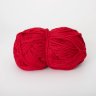 Пряжа Носочная пряжа - меринос 75%, полиамид 25%, сol 43    красный 