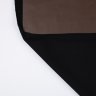 Ткань эко-кожа - полиуретановая кожа на трикотажной основе, Max Mara   темно-коричневый  