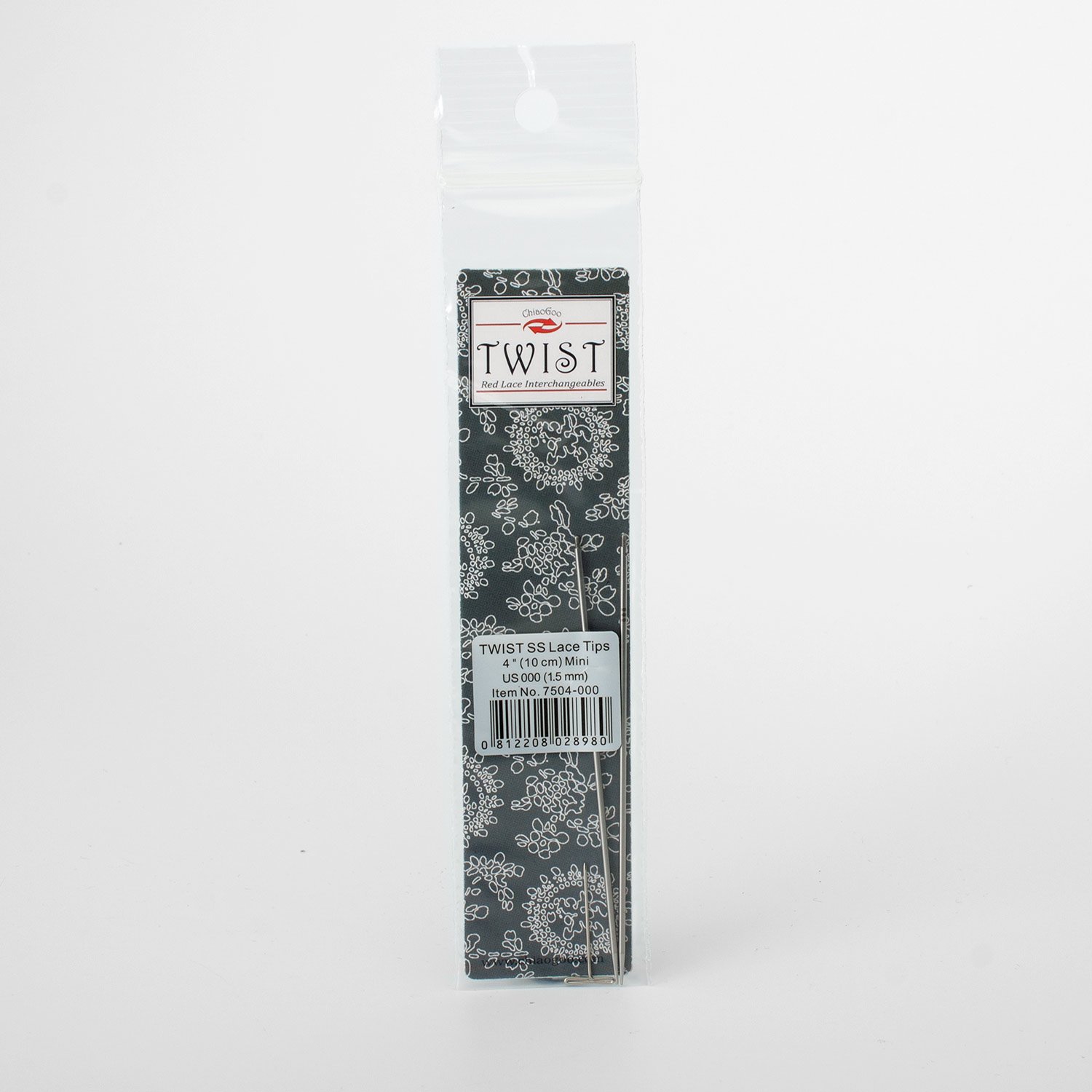 Съёмные металлические спицы Lace Tips 10 см / 2,25 мм Mini