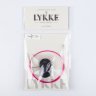 Розовая леска 60 см для стандартных спиц Lykke