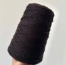 Пряжа «Ayr» - меринос 53%, вискоза 45%,  РА 2%     темно-коричневый 