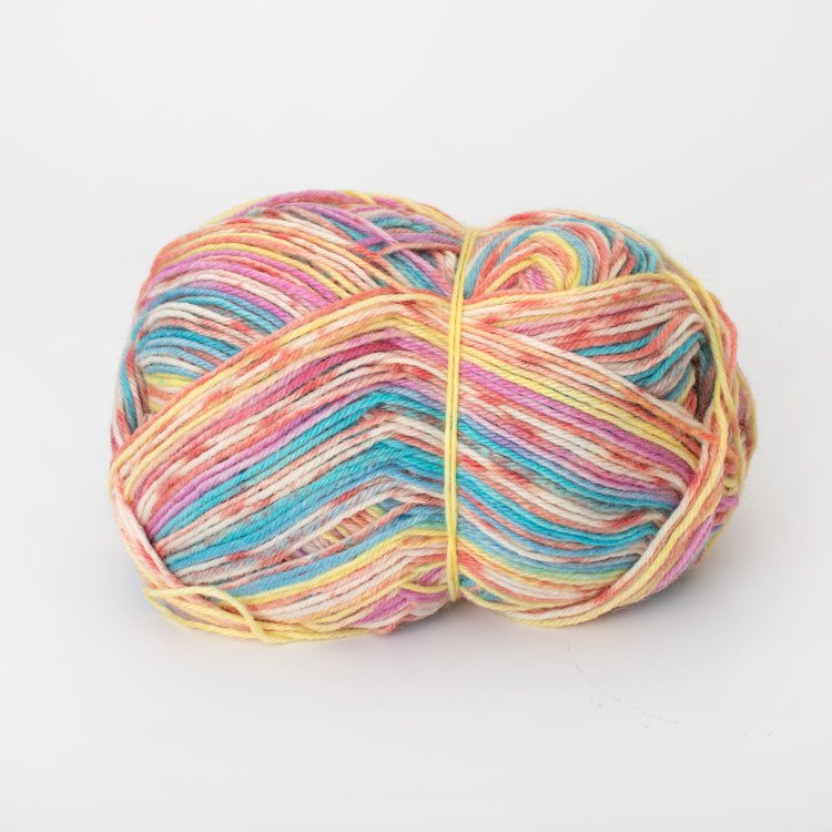 Носочная пряжа - меринос 75%, полиамид 25%, сol 48 