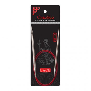 Круговые металлические спицы Lace 4.5 мм / 120 см ChiaoGoo  