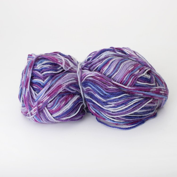 Носочная пряжа - меринос 75%, полиамид 25%, сol 51