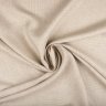 Ткань Лён 100%, сток Armani, гленчек с "гусиной лапкой"   пшеничный с серым оттенком  