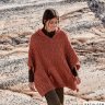 Пряжа Merino -  меринос 30%, хлопок 50%, полиэстер 20%    лилово-каштановый 