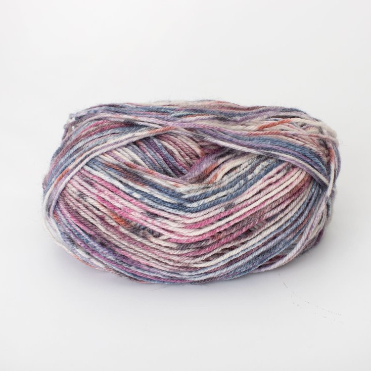 Носочная пряжа - меринос 75%, полиамид 25%, сol 55