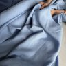 Ткань Лён Armani 100% светлый бледно-васильковый Ткань Лён Armani 100% светлый бледно-васильковый