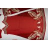 Ткань атласная вискоза 100%, купон платья (XS) сангрия Ткань атласная вискоза 100%, купон платья (XS) сангрия