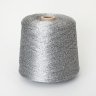 Пряжа Silver 0.5 - полиэстер 60%, полиамид 35%, металлические микропайетки 5%    серый 