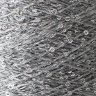 Пряжа Silver 0.5 - полиэстер 60%, полиамид 35%, металлические микропайетки 5%    серый 
