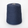 Пряжа Cashmere - кашемир 100%    седой тёмно-синий 