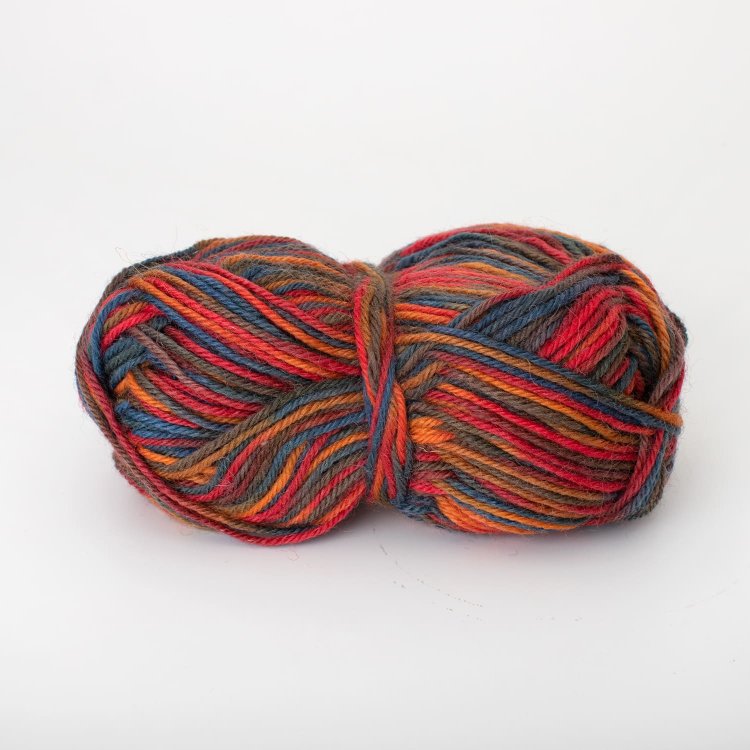 Носочная пряжа - меринос 75%, полиамид 25%, сol 60