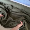 Ткань  Лён Armani 100%   хаки  