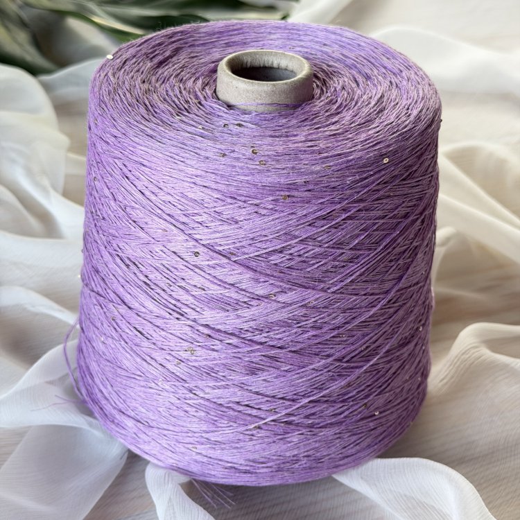 Silk Linen - шёлк 30%, лён 70%, пайетки 