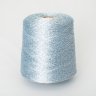 Пряжа Silver 0.5 - полиэстер 60%, полиамид 35%, металлические микропайетки 5%    светло-голубой 