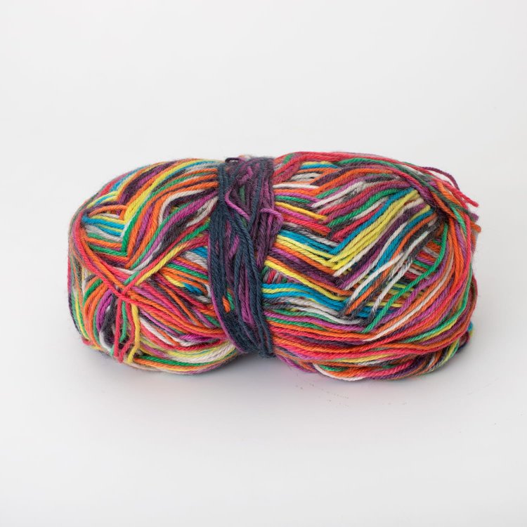 Носочная пряжа - меринос 75%, полиамид 25%, сol 61