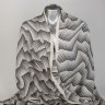 Ткань 100% шёлк крепдешин Max Mara льняной с оттенком серого Ткань 100% шёлк крепдешин Max Mara льняной с оттенком серого