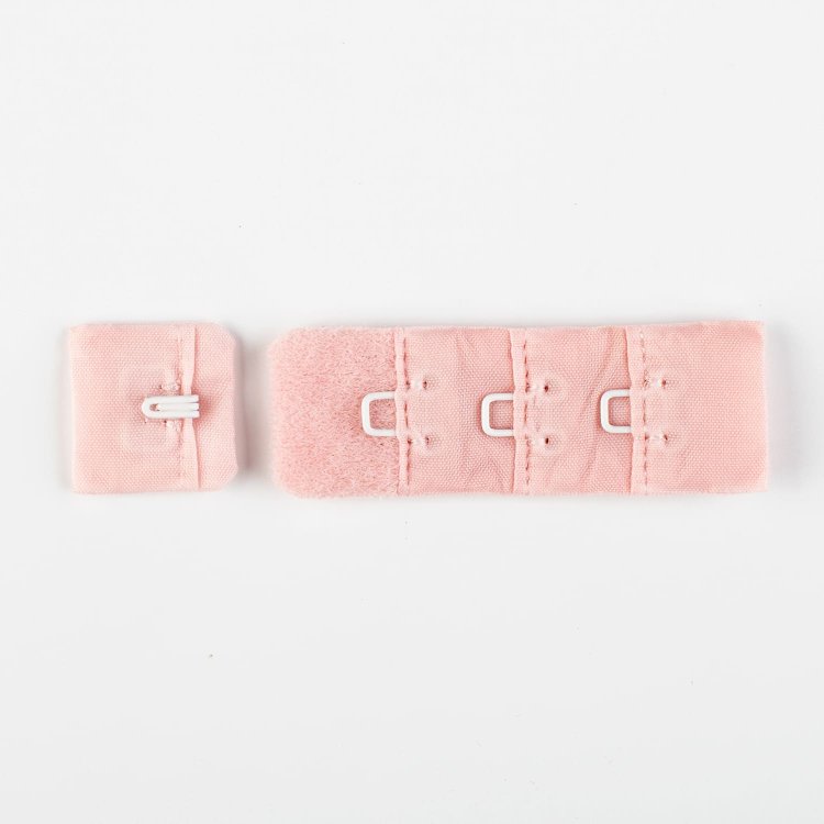 Пряжа La perla - застежки для бюстгальтера    пастельно-розовый 