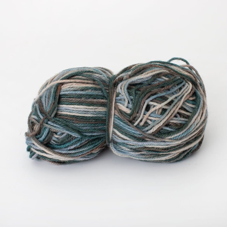 Носочная пряжа - меринос 75%, полиамид 25%, сol 62