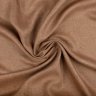 Ткань Лён 100%, сток Armani, "Ёлочка" саржевого переплетения   светло-коричневый с серым  