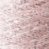 Пряжа Silver 0.5 - полиэстер 60%, полиамид 35%, металлические микропайетки 5%    бледно-розовый 