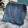 Пряжа Silk Linen - шёлк 30%, лён 70%, пайетки     светлый бледно-коричневый 