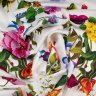 Ткань 100% атласный шёлк Max Mara, коллекция Weekend   разноцветный  