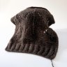 Пряжа Giannik - альпака 50% хлопок 35%, меринос 15%    бистр, тёмно-коричневый 