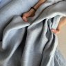 Ткань Лён Armani 100% серый с голубым оттенком Ткань Лён Armani 100% серый с голубым оттенком