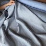 Ткань Лён Armani 100% серый с голубым оттенком Ткань Лён Armani 100% серый с голубым оттенком