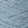 Пряжа Bourette - буретный шёлк 100%    бледно-васильковый 