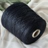 Пряжа Silk Linen - шёлк 30%, лён 70%, пайетки    неви 