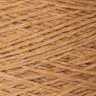 Пряжа Bourette - буретный шёлк 100%    светло-коричневый 