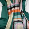 Ткань 100% твиловый шёлк, купон 90 см, Max Mara   разноцветный  