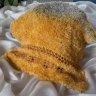 Пряжа Silk Linen - шёлк 30%, лён 70% янтарный Пряжа Silk Linen - шёлк 30%, лён 70% янтарный