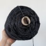 Пряжа Boccolo - меринос 64%, шёлк 14%, полиамид 22% черный Пряжа Boccolo - меринос 64%, шёлк 14%, полиамид 22% черный
