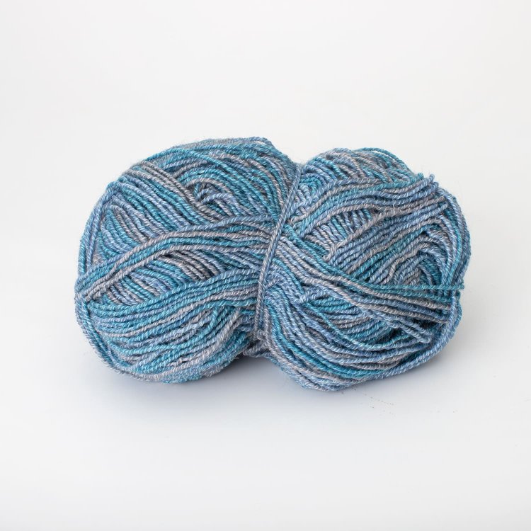 Носочная пряжа - меринос 75%, полиамид 25%, сol 72