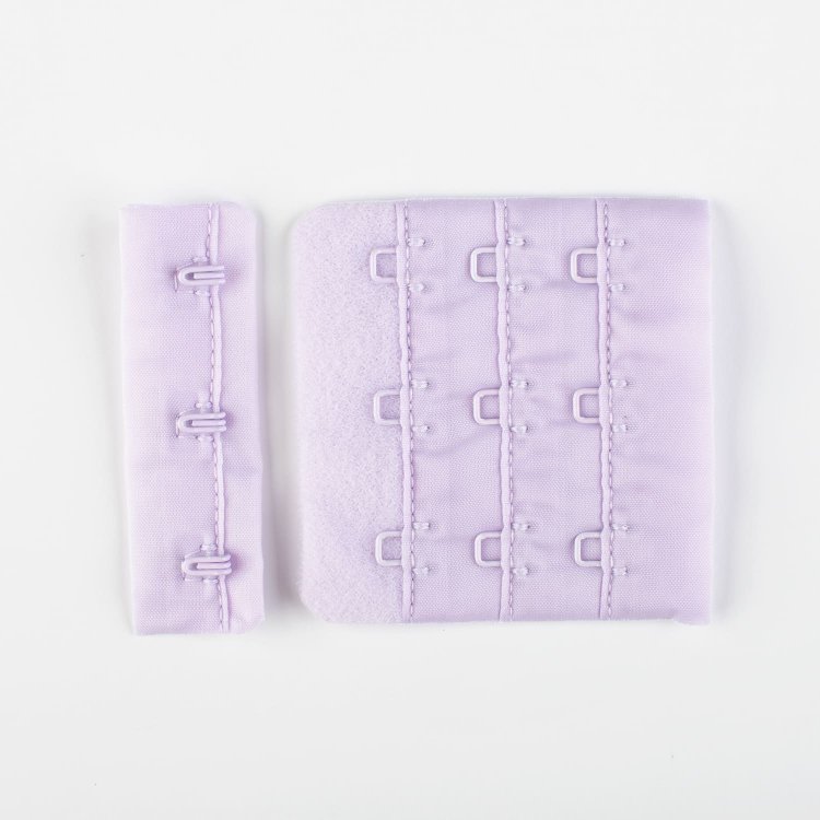 Пряжа La perla - застежки для бюстгальтера    светло-лавандовый 